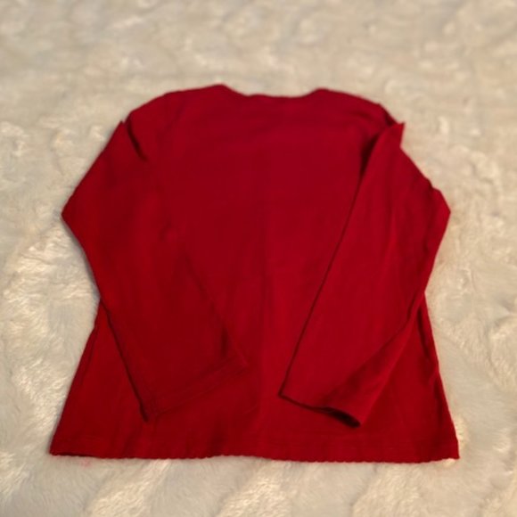 2/$25 Old Navy red LS shirt with Hollywood Cats Girls Size XS Vintage - Picture 4 of 14